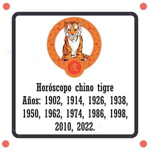Horóscopo chino tigre